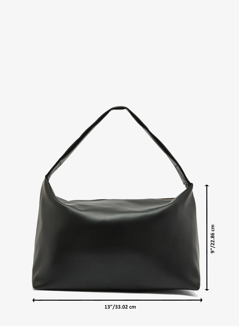 Ella Black classic slouch shoulder bag for Women | Best Price UAE